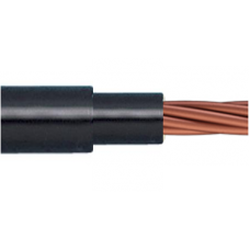 0.6/1kV 1C x 6mm2 Stranded Cu PVC/PVC Black/Black